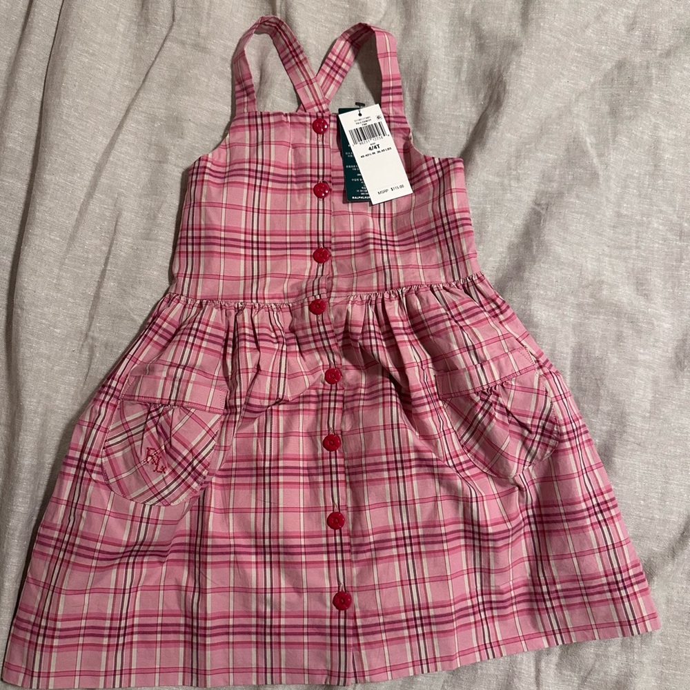 Ralph Lauren Polo Country Plaid Dress